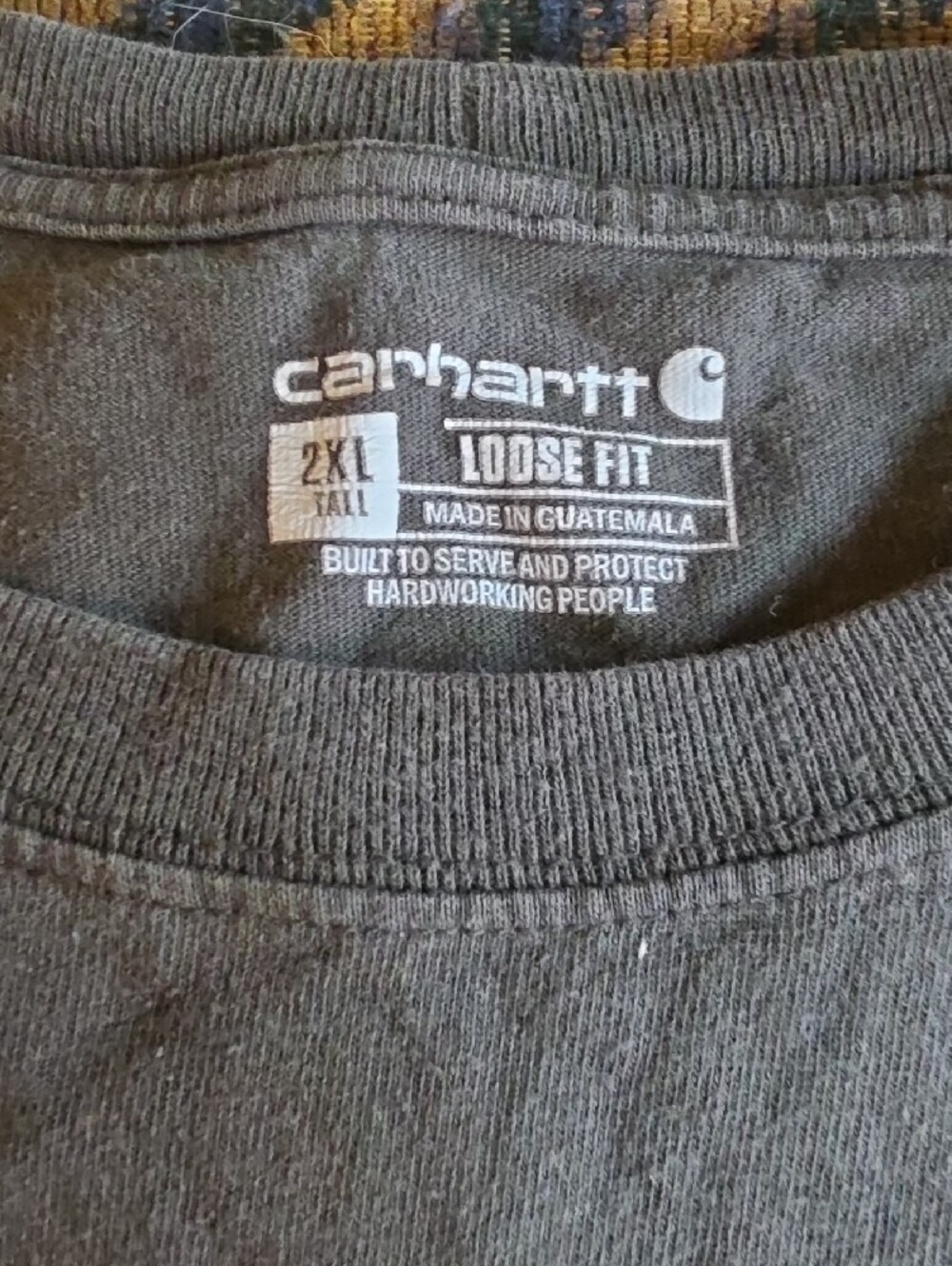 Carhartt 2xl Tall Loose Fit Shirt - Picture 2 of 5